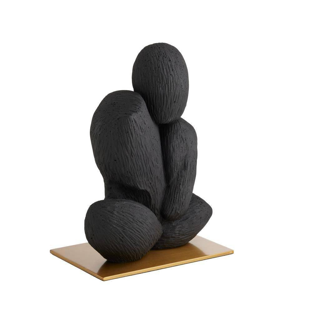 Arteriors Home Grissom Sculpture Charcoal