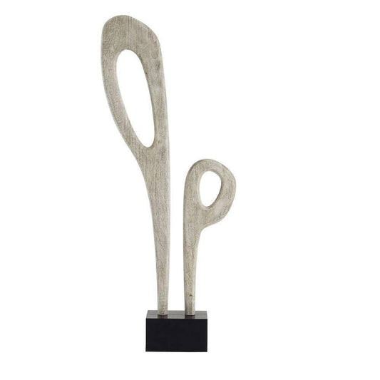 Arteriors Home Griswald Floor Sculpture Smoke