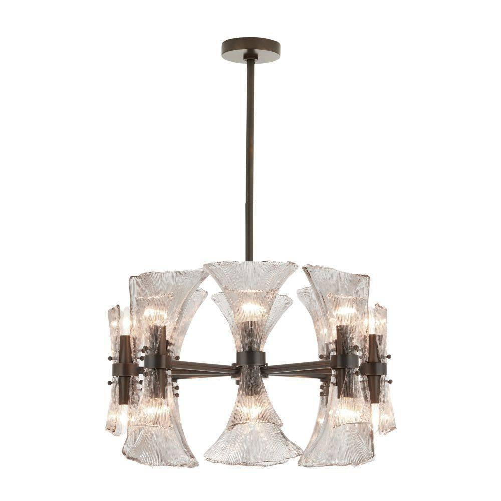 Arteriors Home Gwendolyn Chandelier Smoke