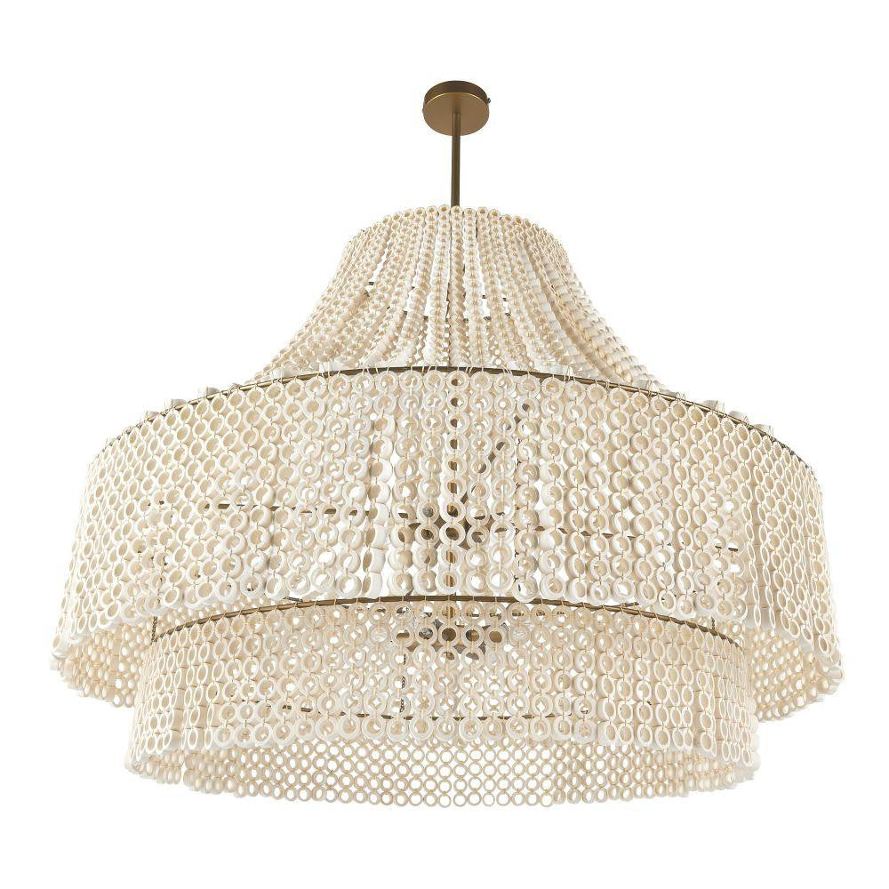 Arteriors Home Hannie Large Chandelier White