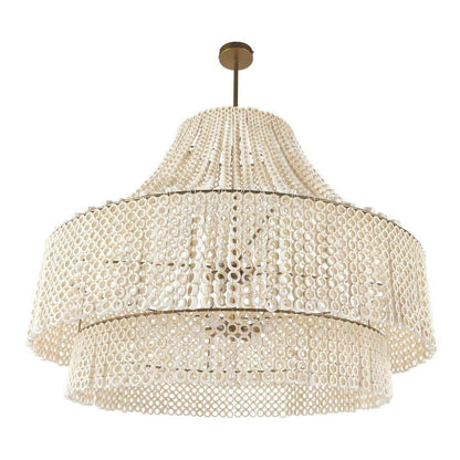 Arteriors Home Hannie Large Chandelier White
