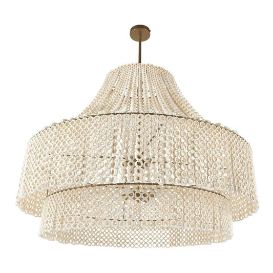 Arteriors Home Hannie Large Chandelier White