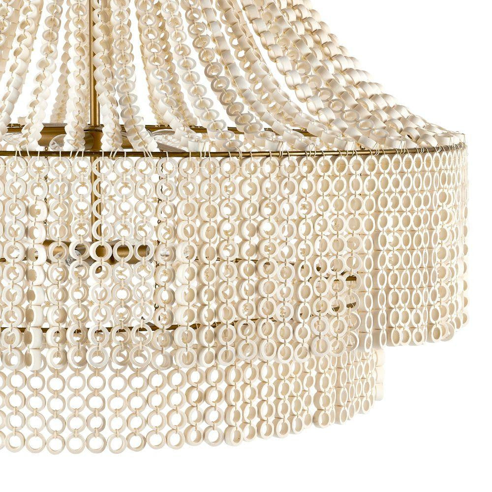 Arteriors Home Hannie Large Chandelier White