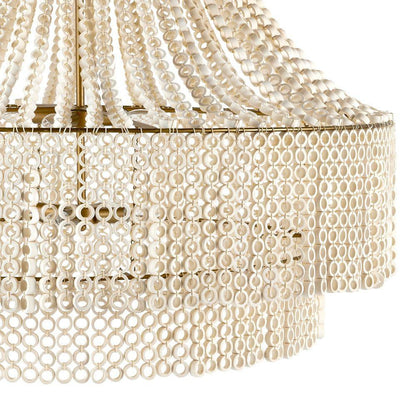 Arteriors Home Hannie Large Chandelier White