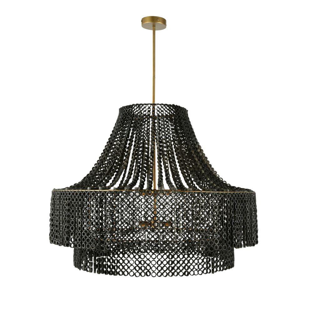 Arteriors Home Hannie Large Chandelier Gray Was