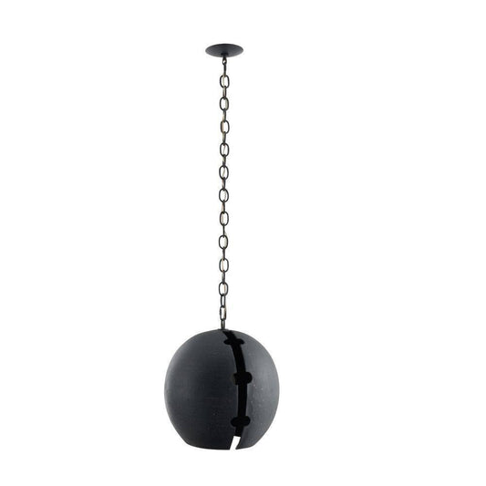 Arteriors Home Hartland Pendant Matte Charcoal