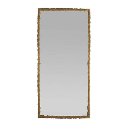 Arteriors Home Hawkins Floor Mirror Antique Brass
