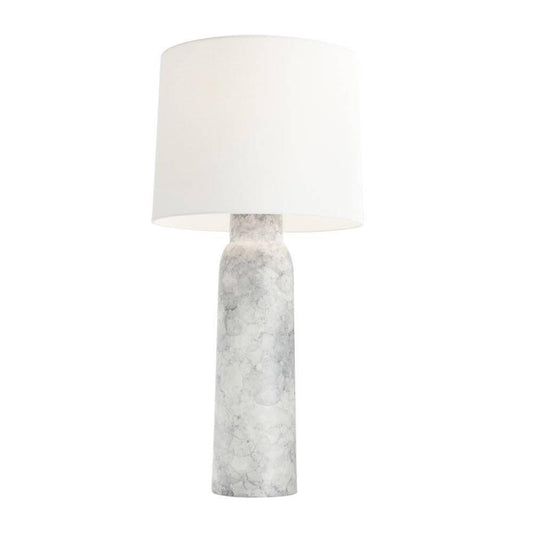 Arteriors Home Heather Table Lamp Thundercloud, Porcelain