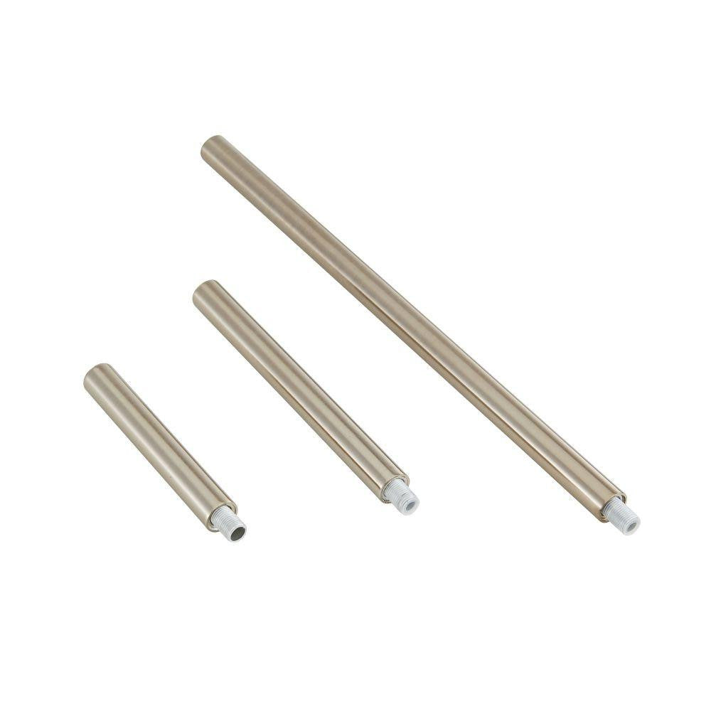 Arteriors Home Heritage Brass Extension Pipe (1) 4", (1) 6", (1) 12" PIPE-201