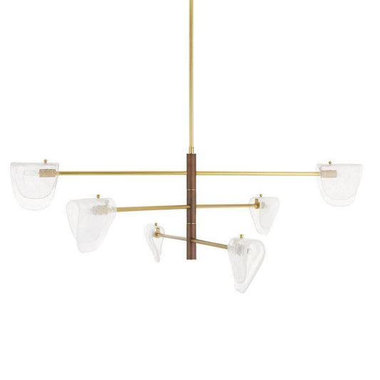 Arteriors Home Hockless Chandelier Clear