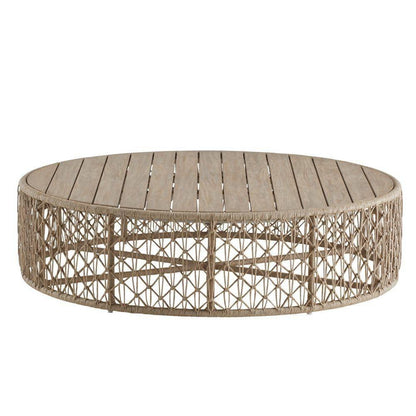 Arteriors Home Hugo Outdoor Coffee Table Dune