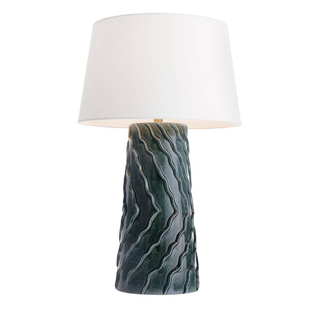 Arteriors Home Huron Table Lamp Amalfi Pocelain, Porcelain