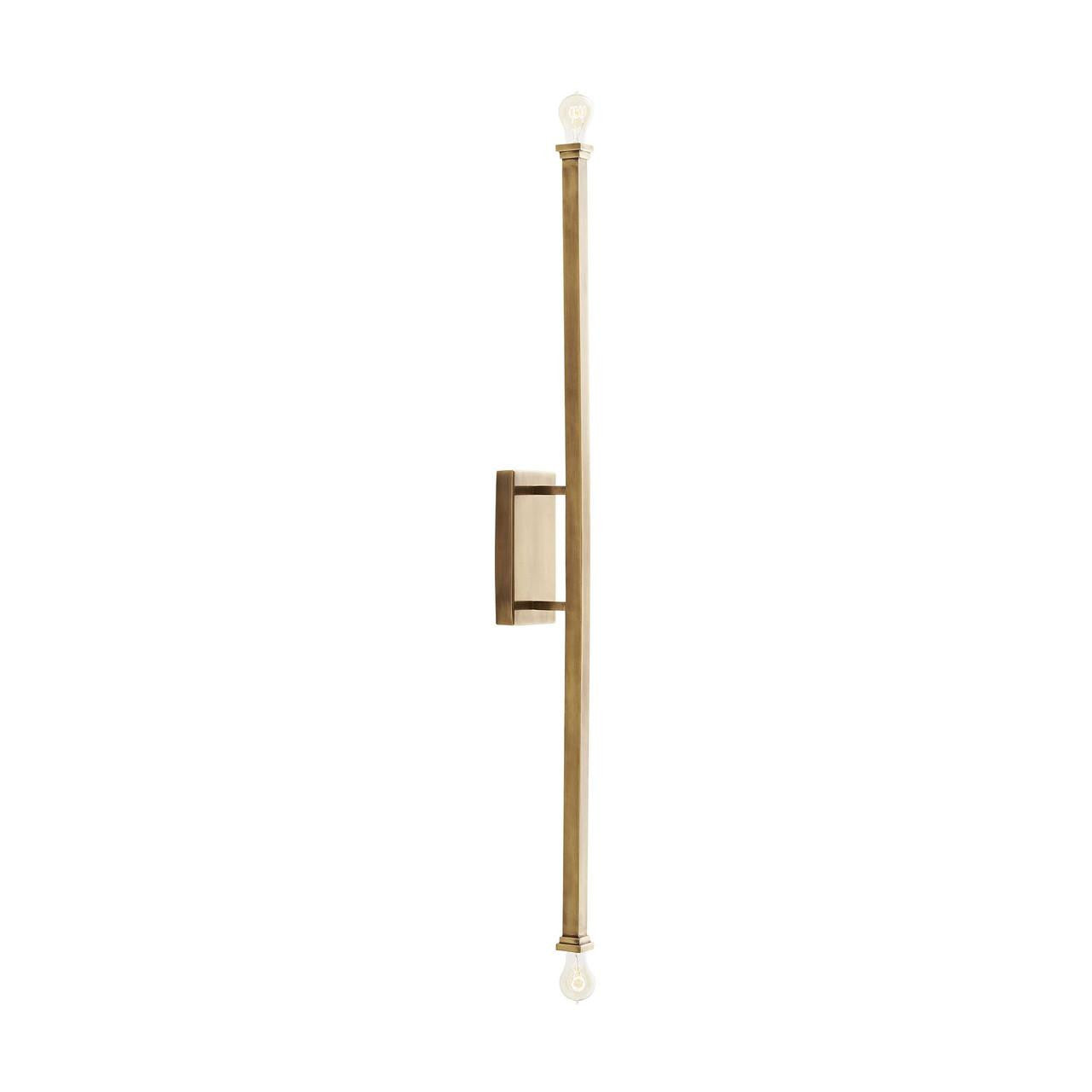 Arteriors Home Hutu Wall Sconce, 2-Light, 2 Bronze, Antique Brass, 41.5"H (DS44011 3MPN5)