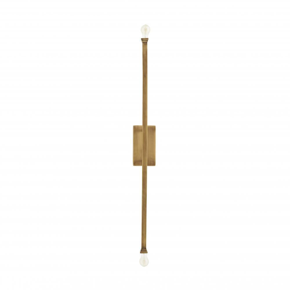 Hutu Wall Sconce Antique Brass