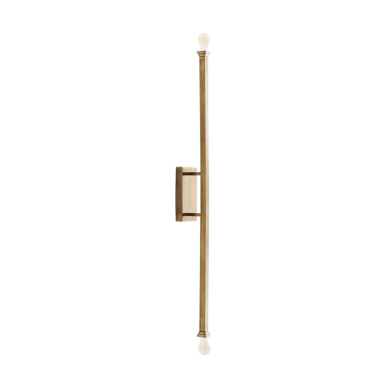 Arteriors Home Hutu Wall Sconce, 2-Light, 2 Bronze, Antique Brass, 41.5"H (DS44011 3MPN5)