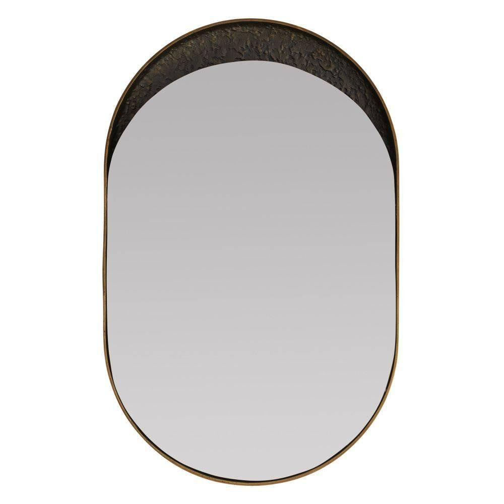 Arteriors Home Inset Wall Mirror Antique Brass