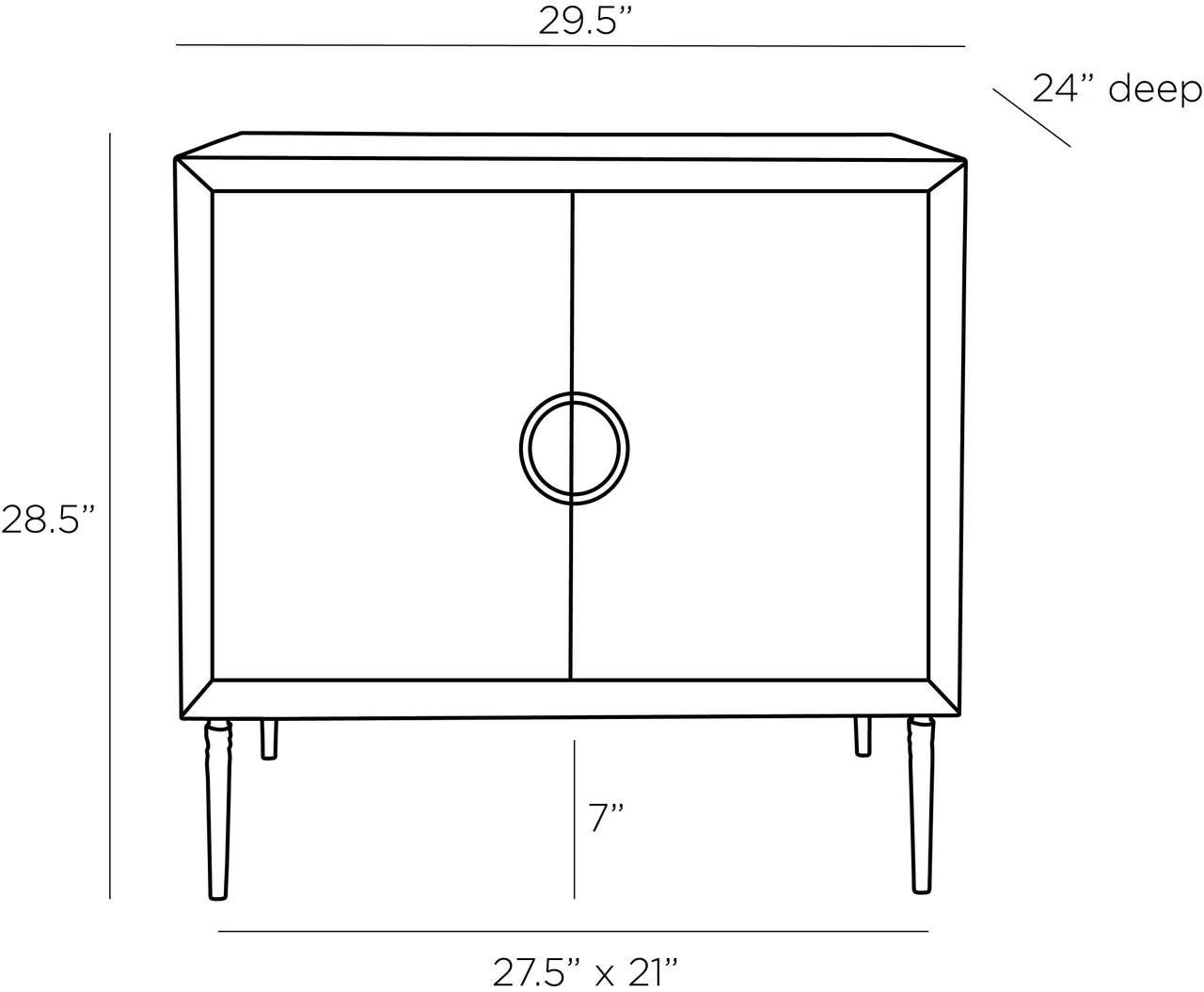 Arteriors Home Jonathan Side Table
