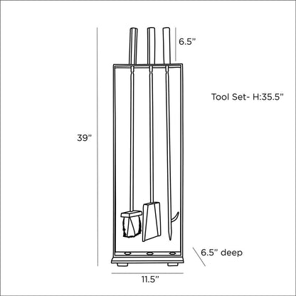 Arteriors Home Landt Fireplace Tool Set