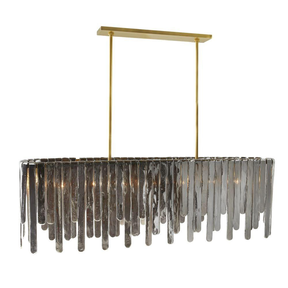 Arteriors Home Leighton Chandelier Smoke Luster