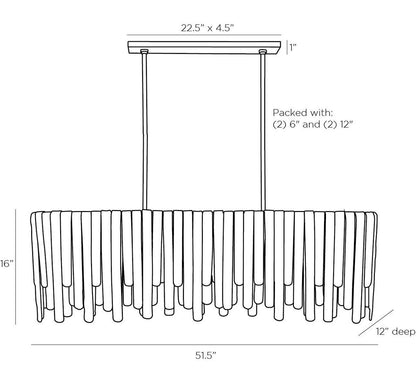 Arteriors Home Leighton Chandelier