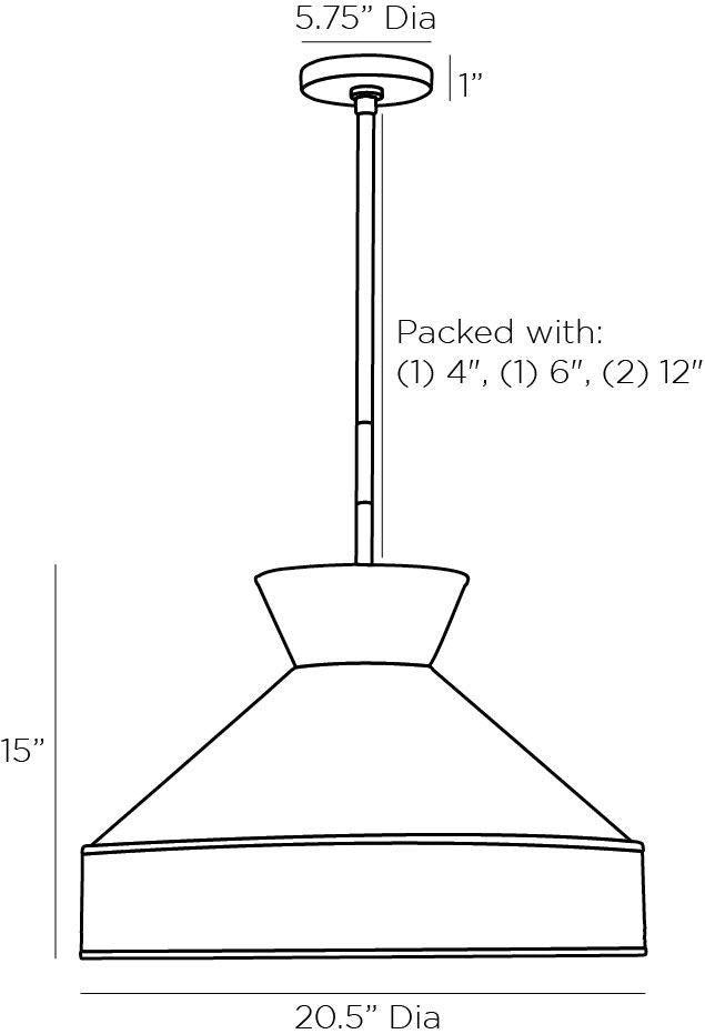 Arteriors Home Malena Pendant