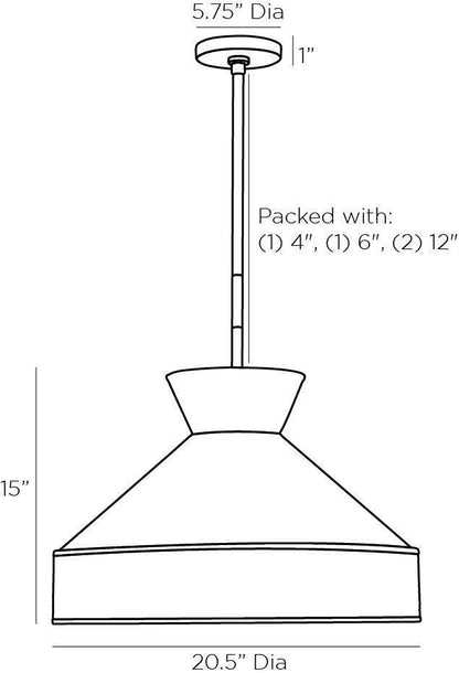 Arteriors Home Malena Pendant