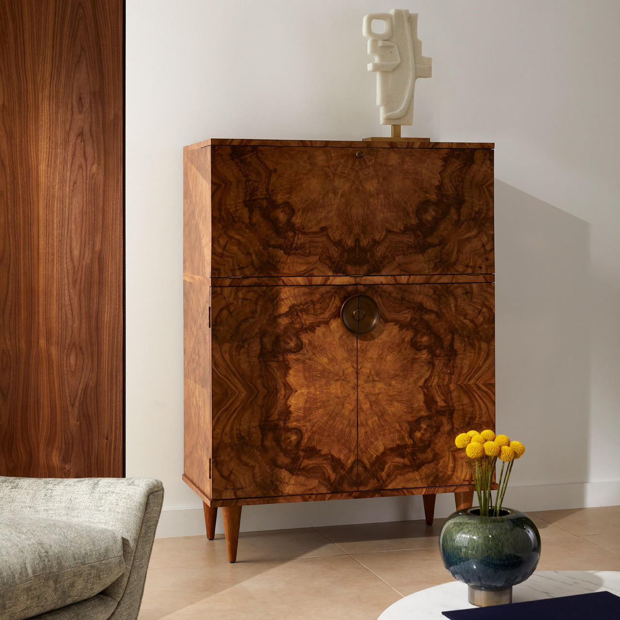 Arteriors Home Manhattan Cocktail Cabinet