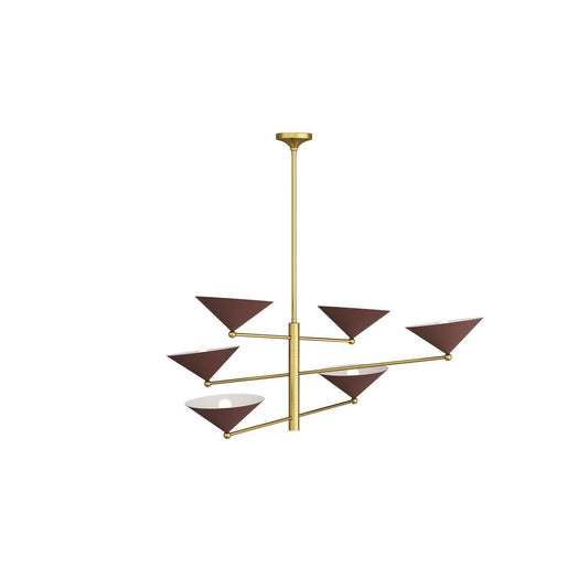 Arteriors Home Mcvey Chandelier Antique Brass