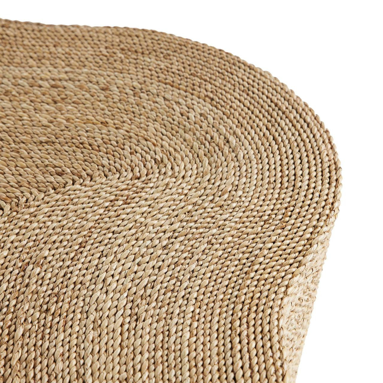 Arteriors Home Meadow Cocktail Table, Natural Abaca, Oval, 36"W (5018 3MQMY)