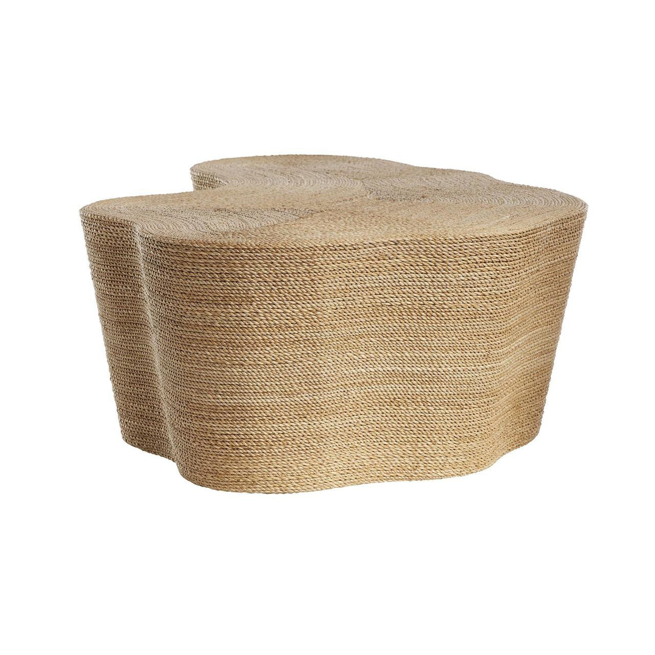 Arteriors Home Meadow Cocktail Table, Natural Abaca, Oval, 36"W (5018 3MQMY)