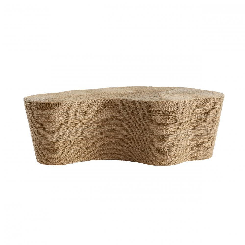 Arteriors Home Meadow Cocktail Table, Natural Abaca, Oval, 36"W (5018 3MQMY)