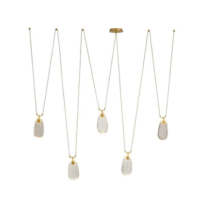 Arteriors Home Melt Chandelier Antique Brass