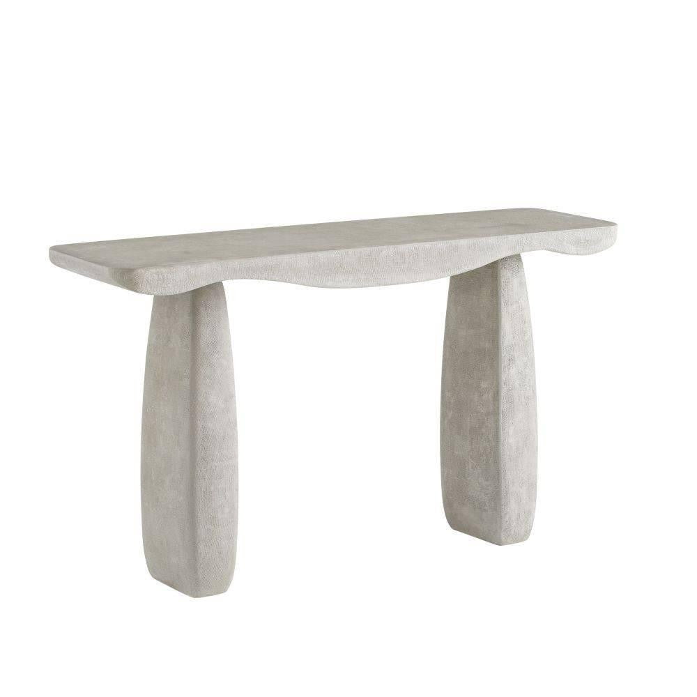 Arteriors Home Melt Outdoor Console Smoke
