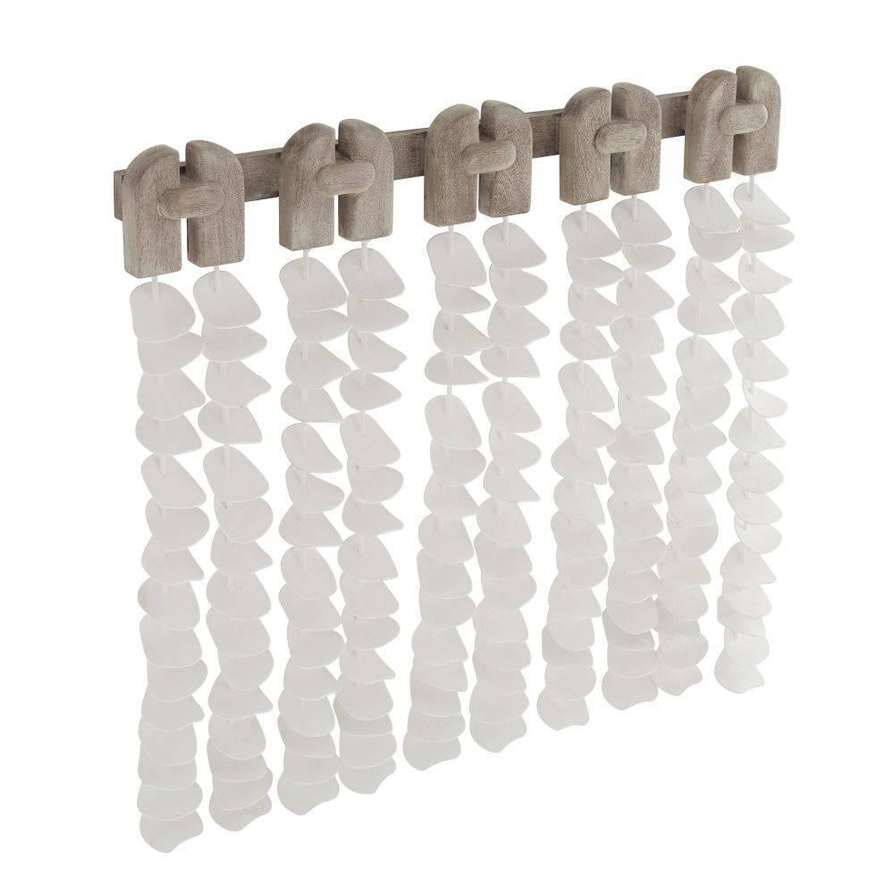 Arteriors Home Melt Wall Decor White Gesso
