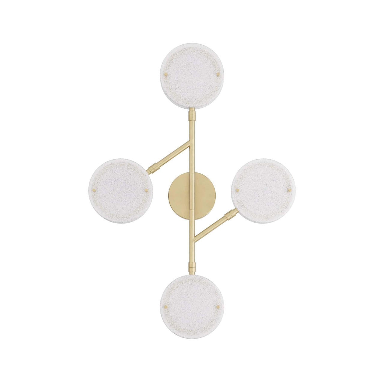 Arteriors Home Meridian Wall Sconce Clear Seedy