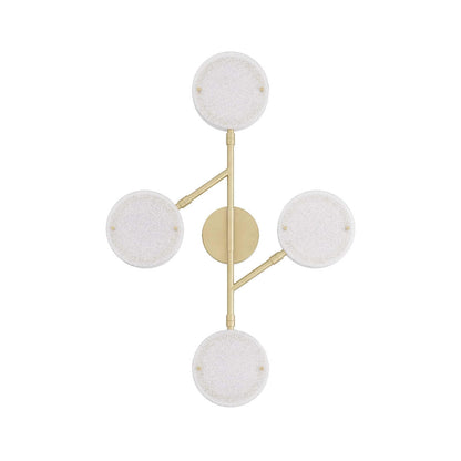 Arteriors Home Meridian Wall Sconce Clear Seedy