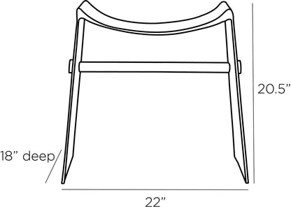 Arteriors Home Montez Stool