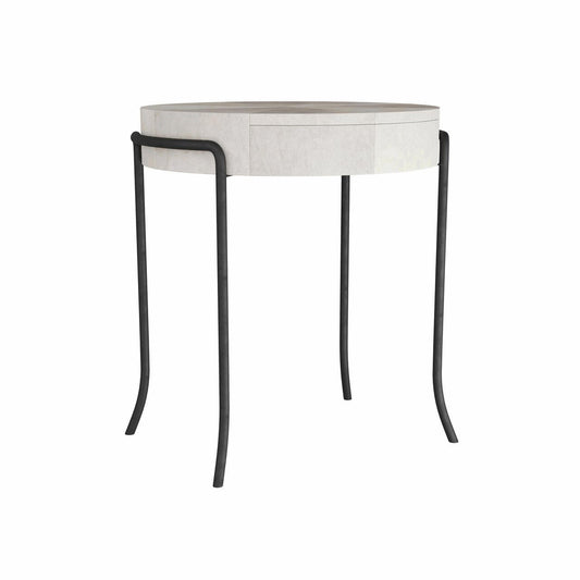 Arteriors Home Mosquito End Table Ivory