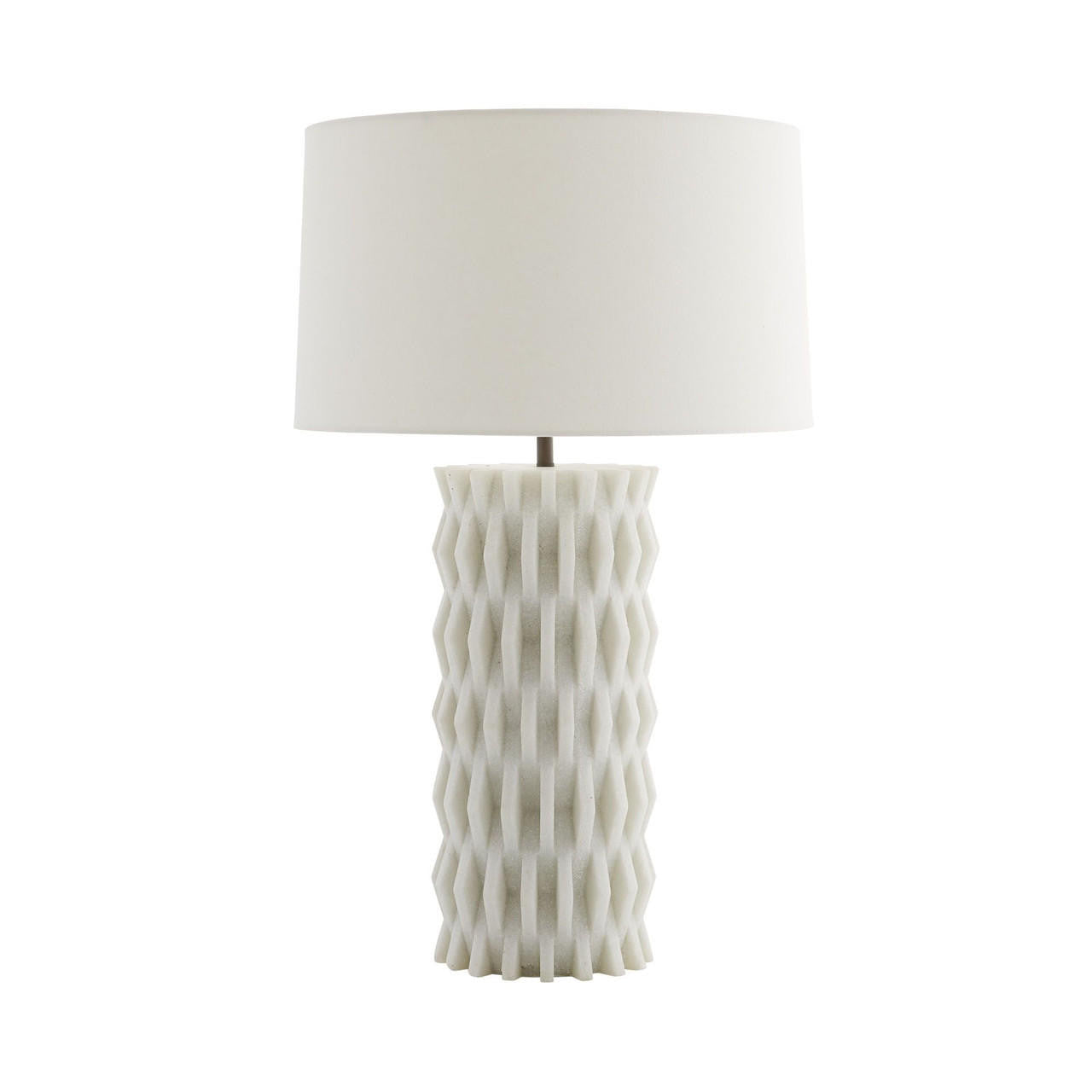 Arteriors Home Nago Lamp Ivory