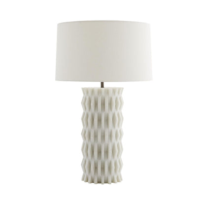 Arteriors Home Nago Lamp Ivory