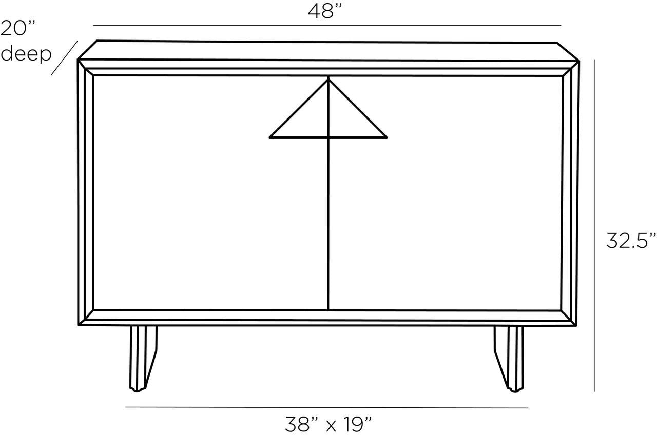 Arteriors Home Naomi Cabinet
