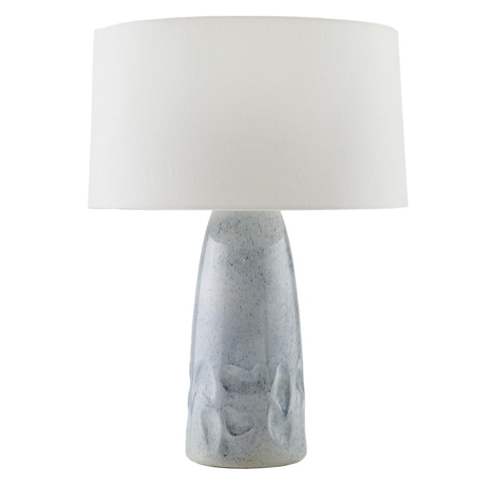 Arteriors Home Pacifica Table Lamp Ice Reactive, Antique Brass