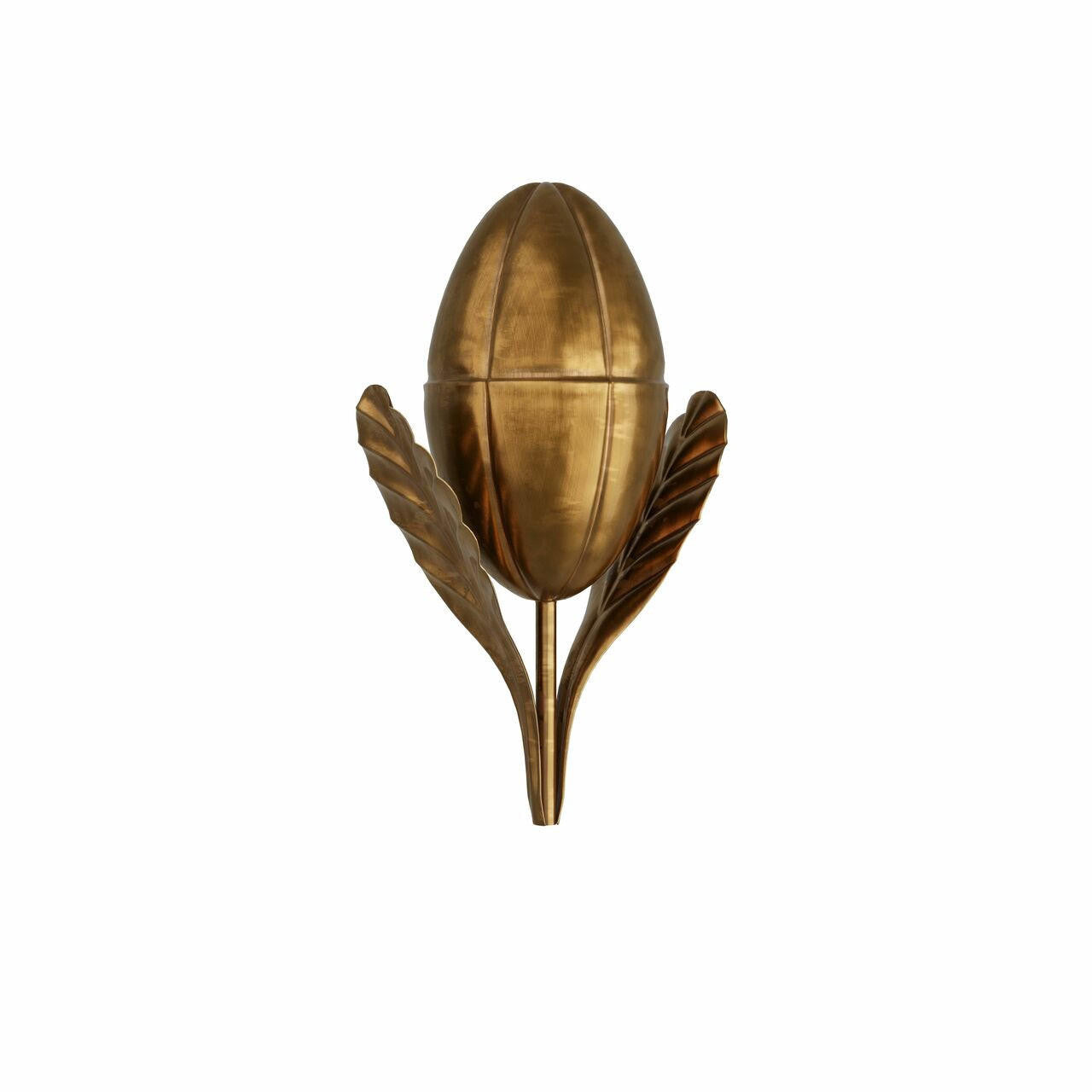 Arteriors Home Pitaya Sculpture Vintage Brass