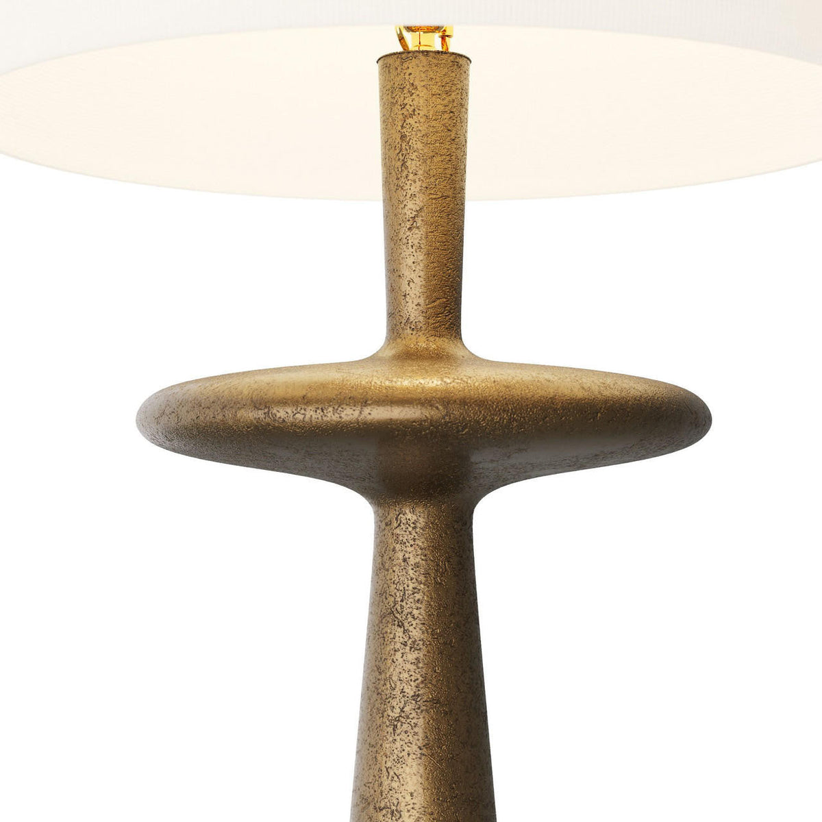Putney Floor Lamp Antique Brass