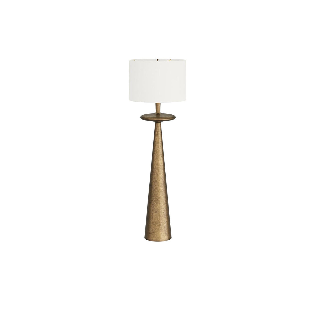 Putney Floor Lamp Antique Brass