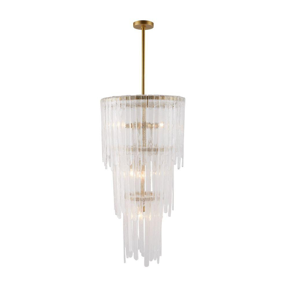 Arteriors Home Raine Chandelier Clear Seedy