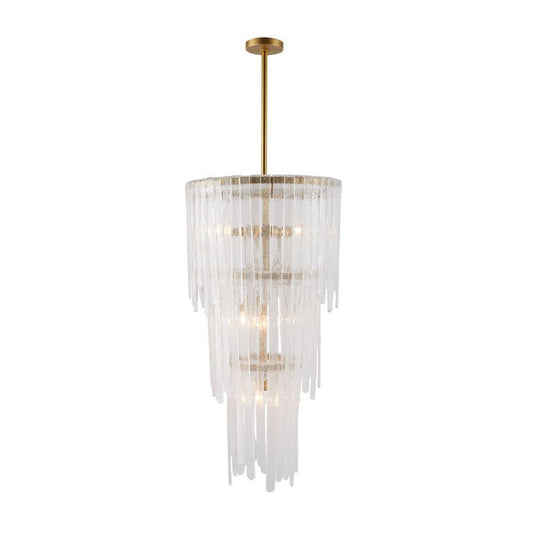 Arteriors Home Raine Chandelier Clear Seedy