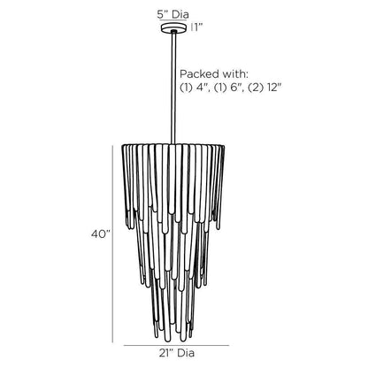 Arteriors Home Raine Chandelier, Arteriors Home DSC05 3QX53