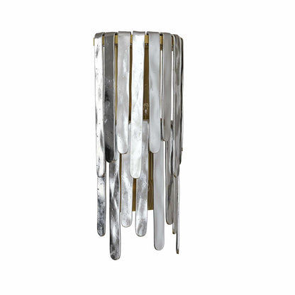 Arteriors Home Raine Wall Sconce Blue Smoke Luster