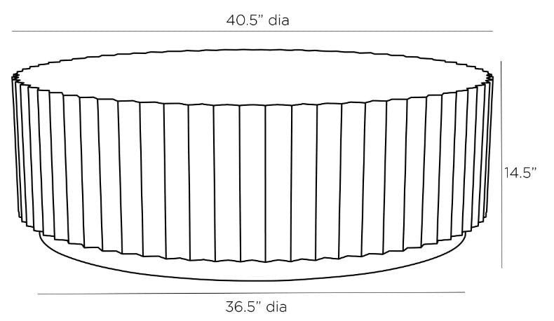 Arteriors Home Reese Coffee Table